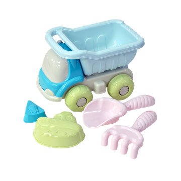 Toyroyal樂雅｜沙灘卡車玩沙工具組 (NO.2183)