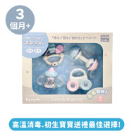 Toyroyal樂雅｜北歐風可消毒基礎玩具禮盒(NO.3101-T)