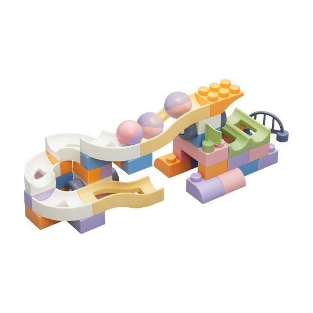 Toyroyal樂雅｜百變滾球軌道積木(L)(NO.3479)