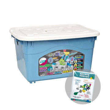 Toyroyal樂雅｜FLEX+軌道積木發展遊戲組 (NO.7034-T)