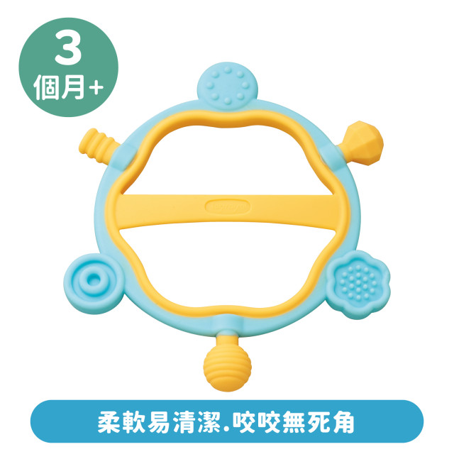 Toyroyal樂雅｜牙膠六角搖鈴(NO.3194)