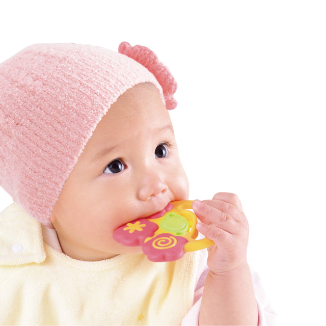 Toyroyal樂雅｜牙膠微笑搖鈴(NO.3195)