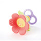 Toyroyal樂雅｜牙膠花朵搖鈴(NO.3196)