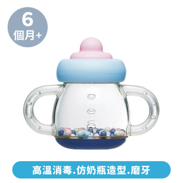 Toyroyal樂雅｜北歐風可消毒奶瓶搖鈴(NO.3145)